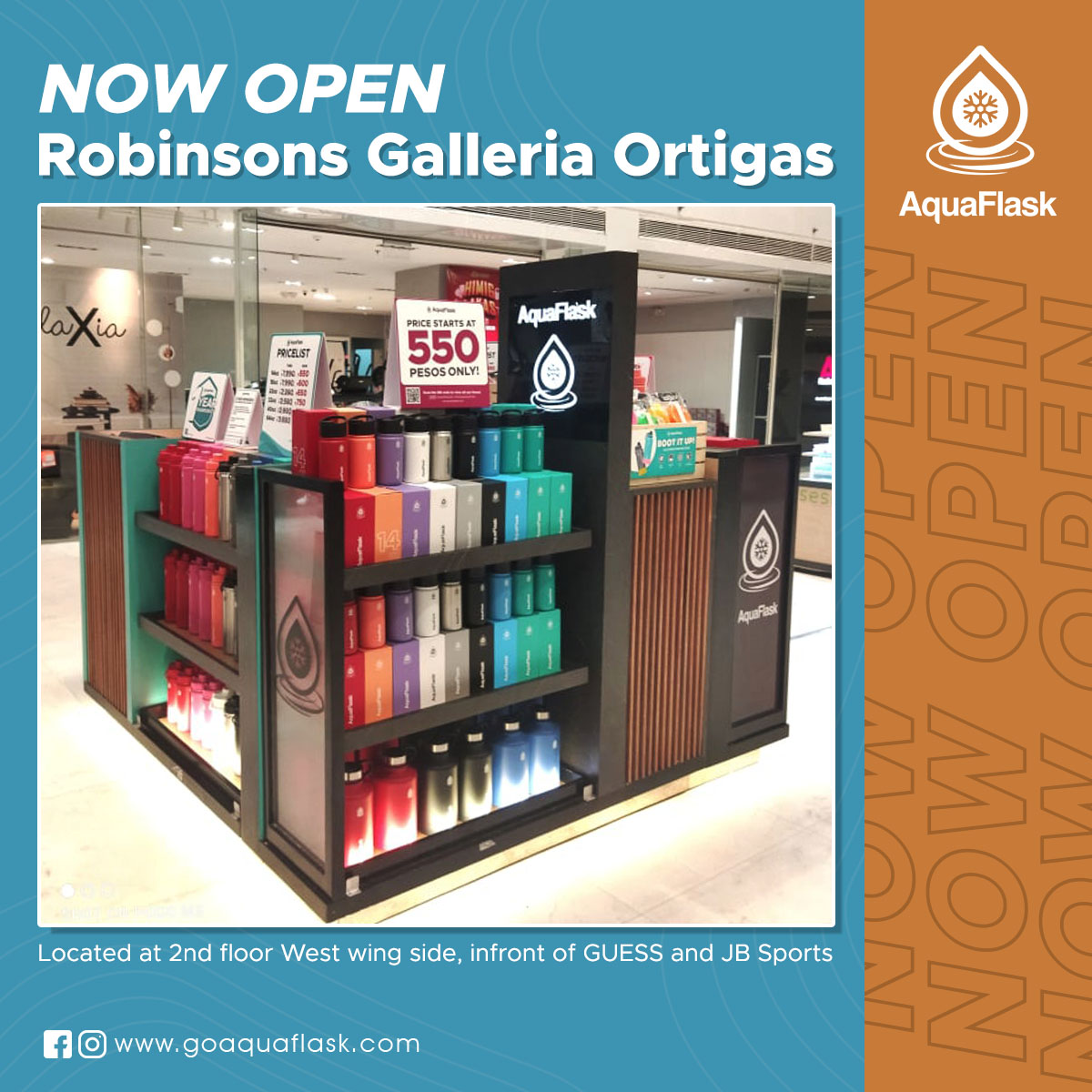 Robinsons Galleria - Aquaflask